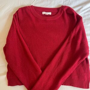 Pacsun Red Knit Top